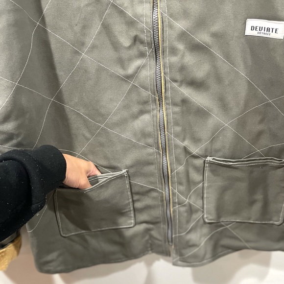 Quilted winter jacket with fleece lining - Picture 5 of 8